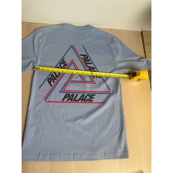 Palace Basically A Triferg Tee - Size S - Blue - MINT - Picture 2 of 5